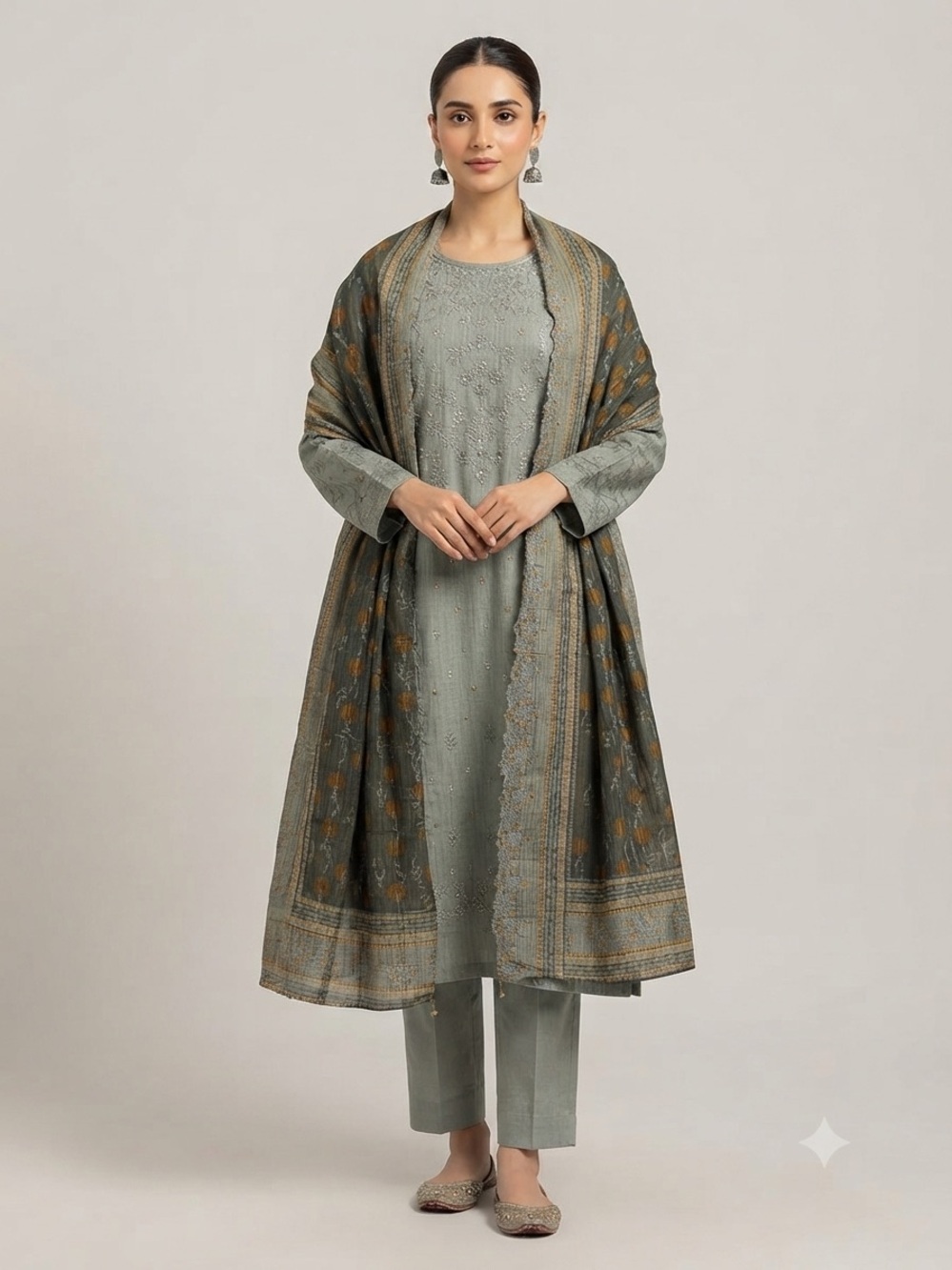 Shalwar kamiz duptta XXL Size